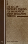 Image for The role of discourse analysis for translation and in translator training