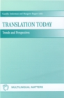Image for Translation today: trends and perspectives