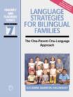 Image for Language strategies for bilingual families  : the one-parent-one-language approach