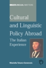 Image for Cultural and linguistic policy abroad: the Italian experience : 131