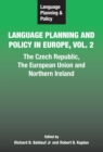 Image for Language planning and policy in Europe