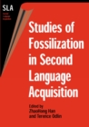 Image for Studies of fossilization in second language acquisition