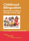 Image for Childhood bilingualism: research on infancy through school age : 7