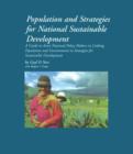 Image for Population and Strategies for National Sustainable Development