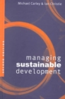 Image for Managing Sustainable Development