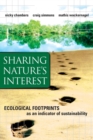 Image for Sharing nature&#39;s interest  : ecological footprints as an indicator of sustainability