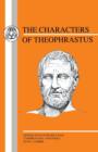 Image for Characters of Theophrastus