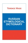 Image for Russian Etymological Dictionary