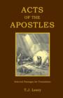 Image for Acts of the apostles  : selected passages for translation