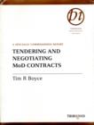 Image for Tendering and Negotiating MoD Contracts