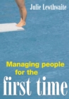 Image for Managing people for the first time  : gaining commitment and improving performance