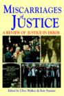 Image for Miscarriages of justice  : a review of justice in error