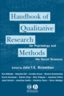 Image for Handbook of Qualitative Research Methods for Psychology and the Social Sciences