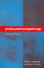 Image for Private practice psychology  : a handbook
