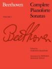Image for Complete Pianoforte Sonatas, Volume I