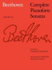 Image for Complete Pianoforte Sonatas, Volume III
