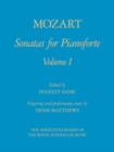 Image for Sonatas for Pianoforte, Volume I : Clothbound hardback