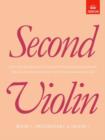 Image for Second Violin : Preliminary and Grade 1