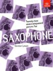 Image for Twenty-two Unaccompanied Pieces for Saxophone