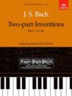 Image for Two-part Inventions, BWV 772-786