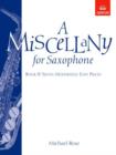 Image for A Miscellany for Saxophone, Book II