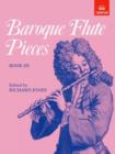 Image for Baroque Flute Pieces, Book III