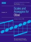 Image for Scales and arpeggios for oboe: Grades 1-8