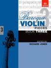 Image for Baroque Violin Pieces, Book 3