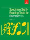 Image for Specimen Sight-Reading Tests for Recorder, Grades 1-5
