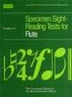 Image for Specimen Sight-Reading Tests for Flute, Grades 1-5