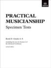 Image for Practical Musicianship Specimen Tests, Grades 6-8 : revised edition