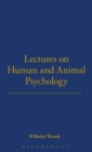 Image for Lectures on Human and Animal Psychology