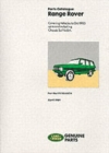 Image for Range Rover 1970-85 Parts Catalogue