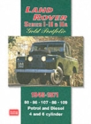 Image for Land Rover series I, II, IIA gold portfolio, 1948-1971  : short &amp; long wheelbase, 4 cyl., 6 cyl., V8, petrol &amp; diesel