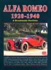 Image for Alfa Romeo 1920-1940 : a Brooklands Portfolio