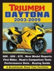 Image for Triumph Daytona 2003-2009 : a Brooklands Road Test Portfolio