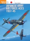 Image for Japanese Army Air Force aces 1937-45