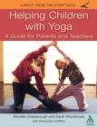 Image for Helping children with yoga  : a guide for parents and teachers