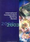 Image for International Correspondent Banking Review 2002/2003