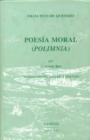 Image for Poesia moral (Polimnia)