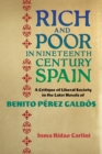 Image for Rich and poor in nineteenth-century Spain  : a critique of liberal society in the later novels of Benito Pâerez Galdâos