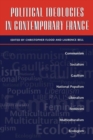 Image for Political ideologies in contemporary France