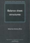 Image for Balance sheet structures
