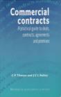 Image for Commercial contracts  : a practical guide to deals, contracts, agreements and promises