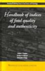Image for Handbook of indices of food quality and authenticity