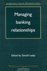 Image for Managing banking relationships