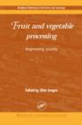 Image for Fruit and Vegetable Processing : Improving Quality