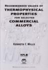 Image for Recommended Values of Thermophysical Properties for Selected Commercial Alloys