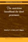 Image for The nutrition handbook for food processors