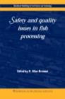 Image for Safety and quality issues in fish processing